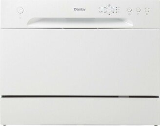 DDW621WDB 6 Place Setting Countertop Dishwasher in White