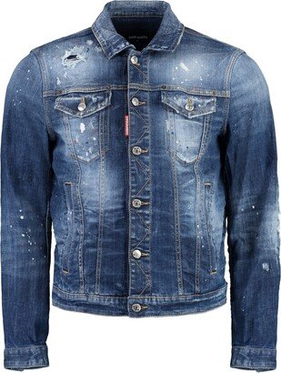 Dan Destroyed Denim Jacket-AC