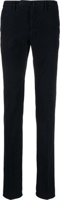 Skinny Mid-Waist Chino Trousers