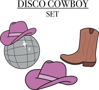 Disco Cowboy Cookie Cutter Set