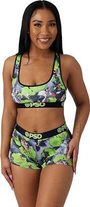 PSD Looney Roses Sports Bra (Multi) Women's Lingerie