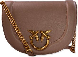 Love Birds Foldover Top Crossbody Bag-AB