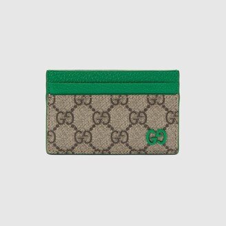 Card case with GG detail