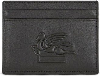 Black Calf Leather Cardholder