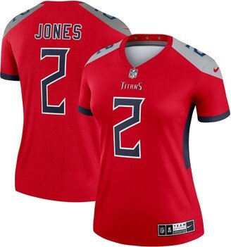 Women's Julio Jones Red Tennessee Titans Inverted Legend Jersey