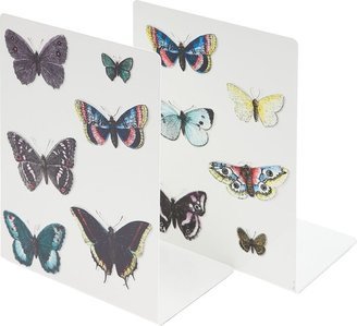 Butterfly Print Bookends