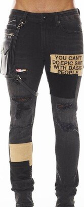 Punk Super Skinny Jeans In Mixer