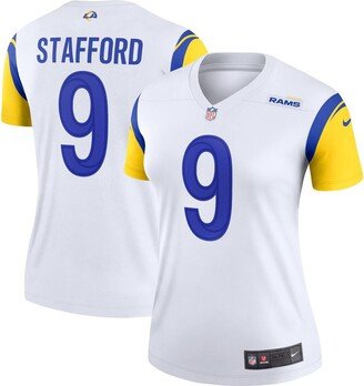 Women's Matthew Stafford White Los Angeles Rams Legend Jersey