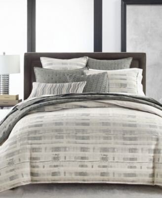 Broken Stripe Duvet Covers Created For Macys