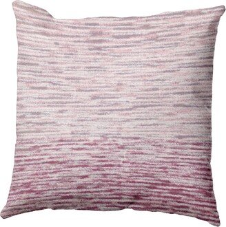 Ocean View 16 Inch Light Purple and Purple Decorative Geometric Throw Pillow