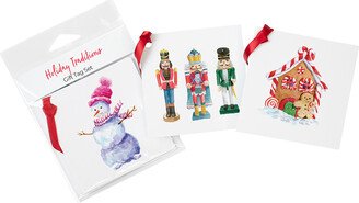 Gift Tags Holiday Traditions Multi Set of 9