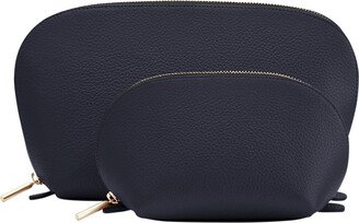 Cuyana Travel Case Set Navy