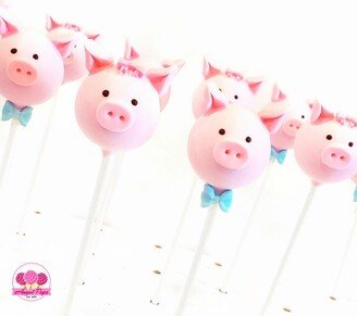 Pig Cake Pops