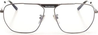 Balenciaga Eyewear Pilot-Frame Glasses