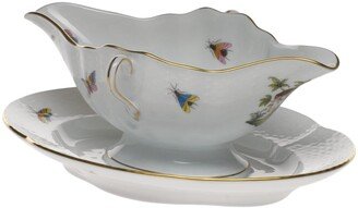 Rothschild Bird Gravy Boat with Fixed Stand