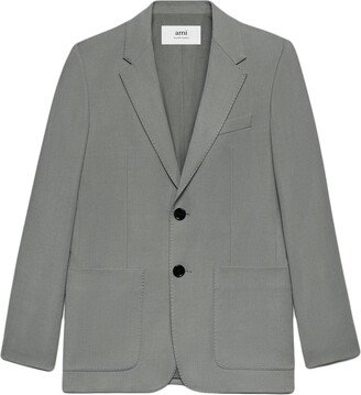 Tailored Single-Breasted Blazer