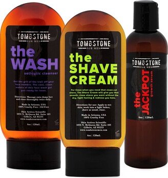 Tombstone For Men The Luxe Gent Beard Care Kit - The Wash, The Shave Cream, & The Jackpot