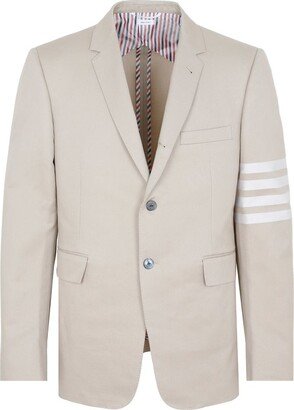 4-Bar Single-Breasted Blazer