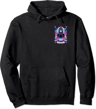 Gothic Empress Empress Tarot Card Kawaii Cute Pastel Goth Graphic Pullover Hoodie