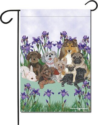 Dog Garden Flag