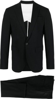 Tailored Single-Breasted Blazer-AA