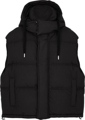 Quilted Hooded Shell Gilet