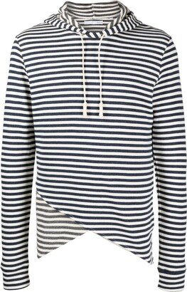 Private Stock Striped Cotton Hoodie