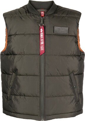 Zipped Padded Vest