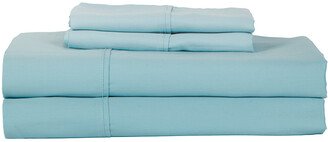 410Tc Solid Sateen 4Pc Sheet Set-AA