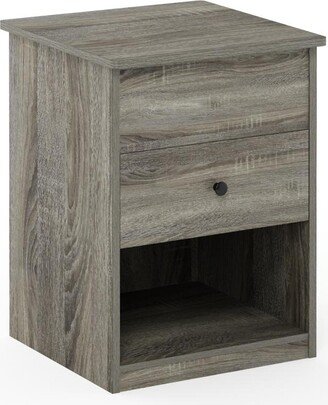 Jensen Lift Top Nightstand, French Oak Grey