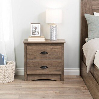 Salt Spring 2 Drawer Nightstand Drifted Gray