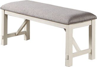 Upholstered Cushion Dining Bench