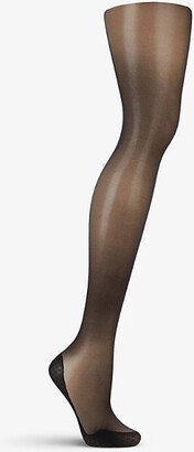 Hedoine Womens Black The Bold 20 Denier Stretch-woven Tights