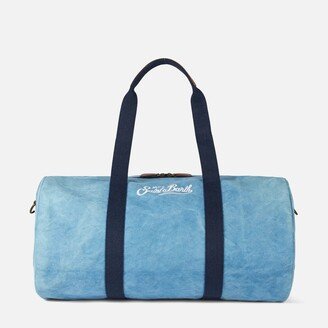 Travel Duffel Denim Bag