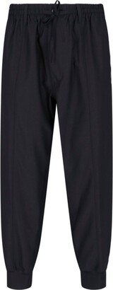 Drawstring Tapered Track Trousers