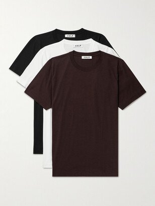 Three-Pack Lyocell and Pima Cotton-Blend Jersey T-Shirts