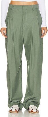 Cargo Trouser in Sage