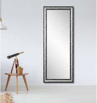 BrandtWorks Luxury Style Collection Silver/Black Floor Mirror