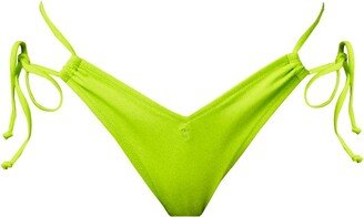 Rodeo Drive Bikini Bottom In Neon Lime