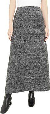 Cozy Knit A-Line Maxi Skirt