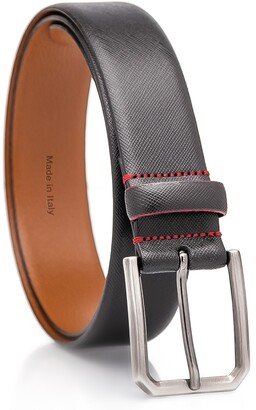 MADE IN ITALY Saffiano Leather Belt