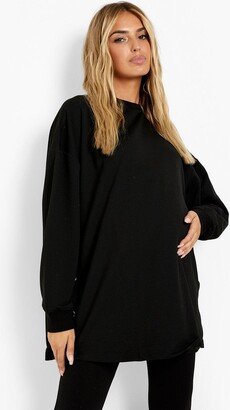 Maternity Popper Side Nursing Sweatshirt