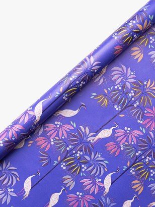 Sara Miller Crane Garden Wrapping Paper