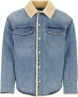 Shearling Denim Jacket-AB