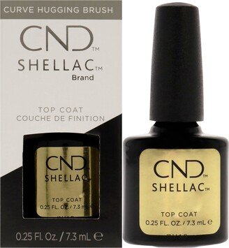 Shellac Nail Color - Original Top Coat by for Women - 0.25 oz Nail Polish