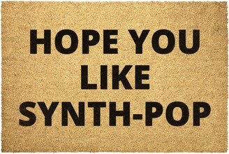 Synth Pop Doormat Outdoor Rug Door Hope You Like Coir Mat Decor Housewarming Home Summer Winter Christmas House Gift