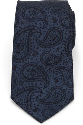 Men's The Mandalorian & The Child Paisley Silk Tie