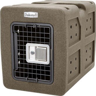 Dakota 283 G3 Ventilated Framed Pet Kennel w/Ultra-Secure Lock, Easy-Grip Handle & Keyed Paddle Latching Door for Small-Breed Dogs, Coyote Granite