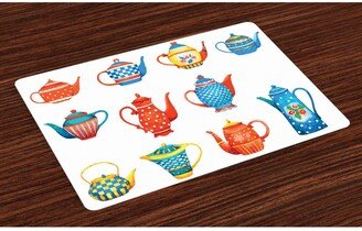 Tea Party Place Mats, Set of 4