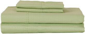 410Tc Solid Sateen 4Pc Sheet Set